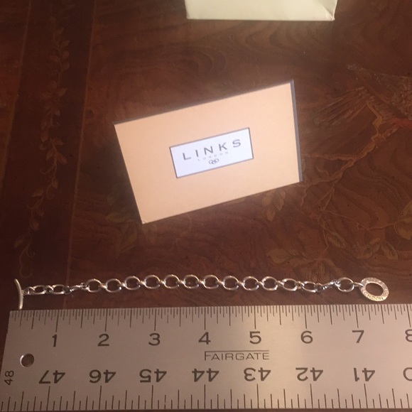 Links of London sterling chain bracelet - Picture 5 of 8